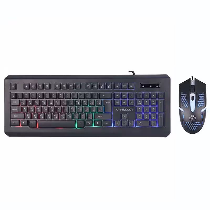کیبورد و موس گیمینگ ایکس پی مدل XP-11300N (آکبند)