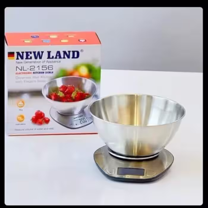 ترازو آشپزخانه نیولند مدل NL-2156 | خرید ترازو دقیق آشپزی