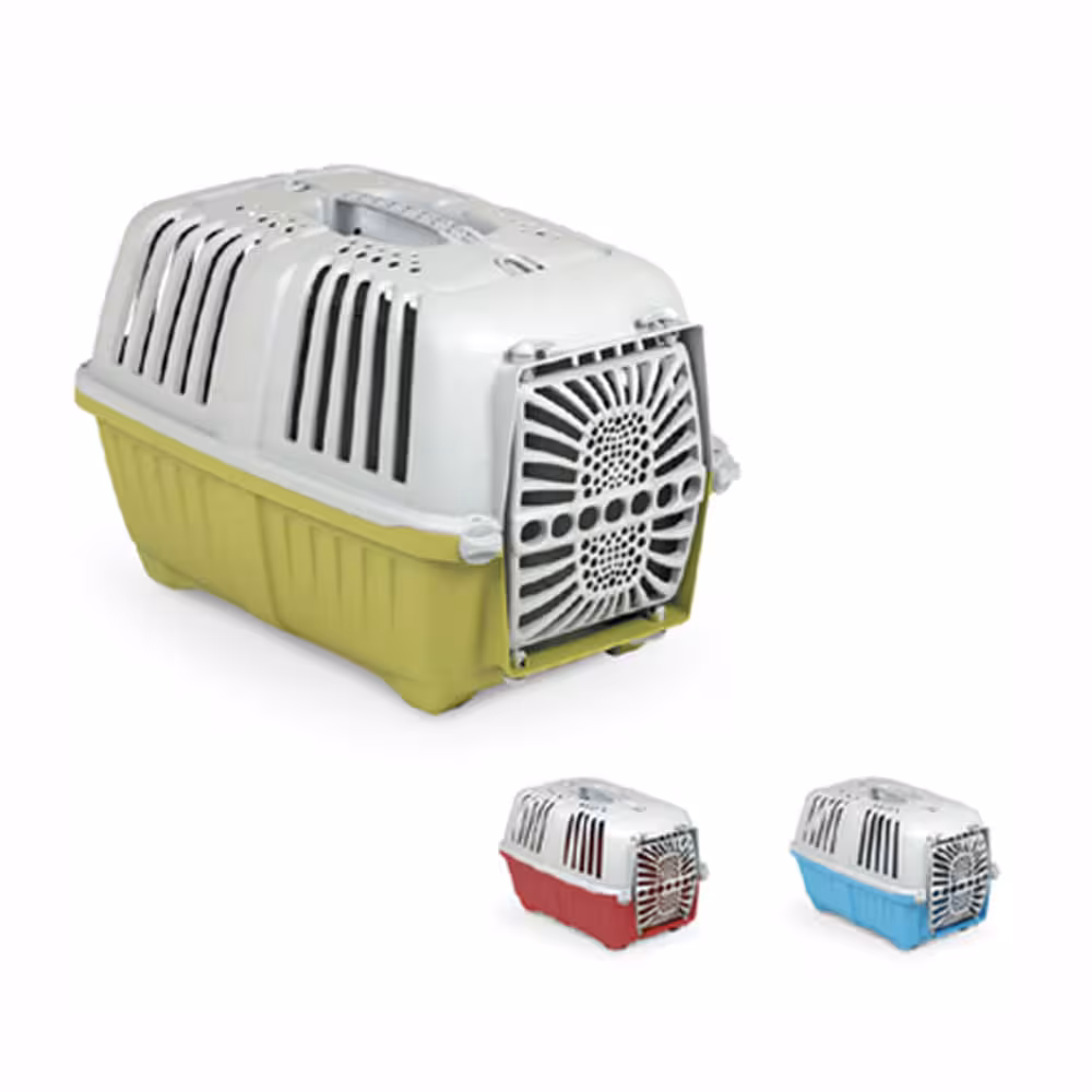 باکس حمل سگ و گربه ام پی اس مدل پراتیکو با درب پلاستیکی