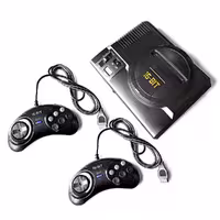 کنسول بازی سگا مدل Super mini for M D 16 bit | همراه 208 بازی | بازسازی‌شده