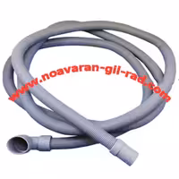 شلنگ خروجی 3 متری سرکج دهانه گشاد