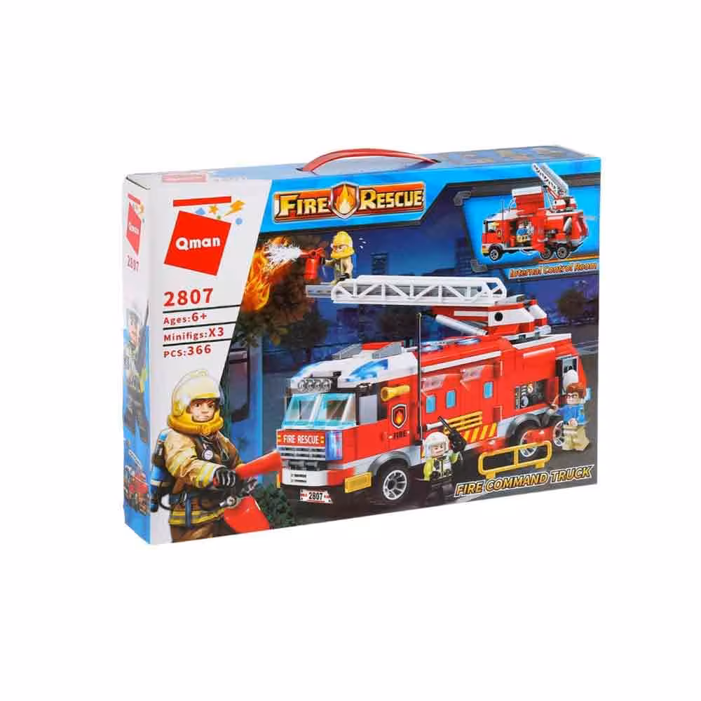 ساختنی کیومن مدل ماشین آتشنشانی کد C2807