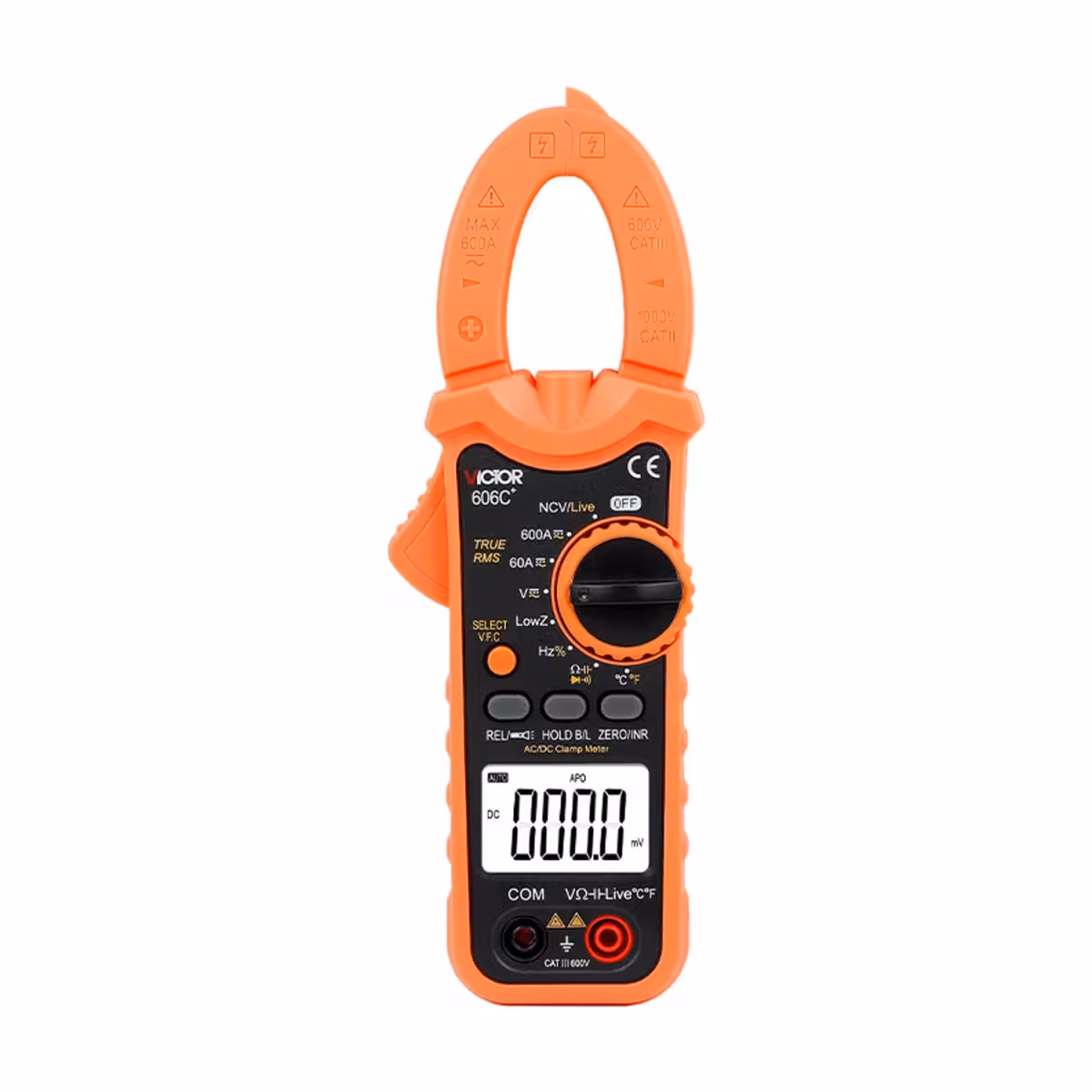 آمپرمتر کلمپی AC/DC ویکتور مدل Victor 606C