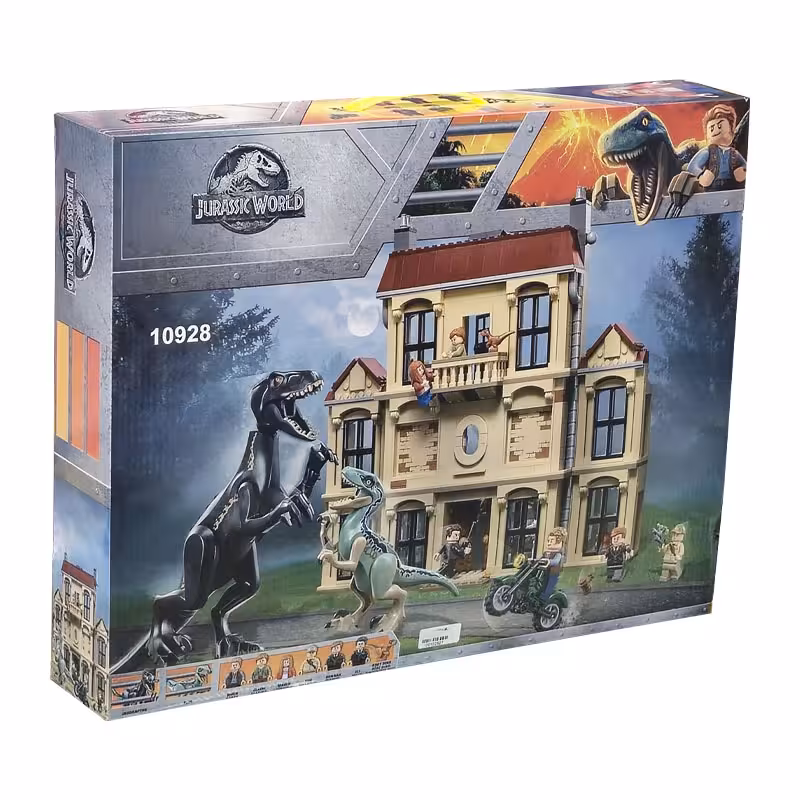 ساختنی لگو پارک ژوراسیک دایناسور کد 10928