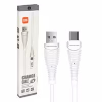 کابل شارژ و دیتا 1متری Type-c 1A WUW X76