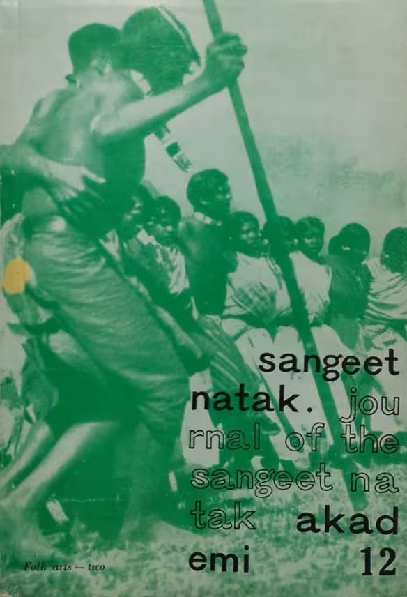 Sangeet natak jou rnal of the sangeet na tak akad emi 12