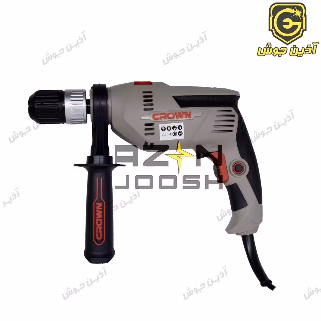 دریل چکشی 600 وات 13 م.م کرون Crown مدل CT10128