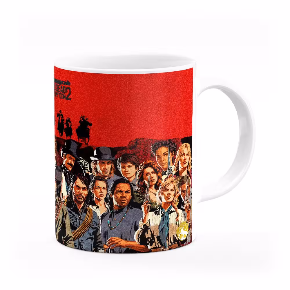 ماگ طرح Red Dead Redemption 2 مدل MG9872