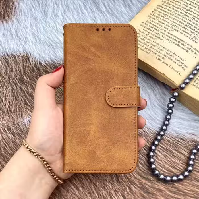 قاب کیفی‌ چرمی سامسونگ A32 4g