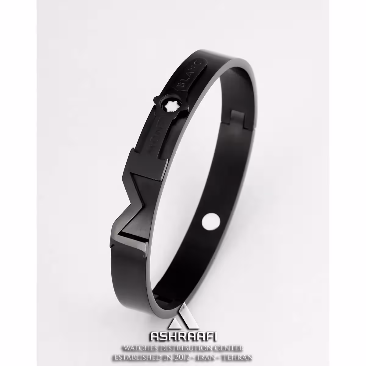دستبند مون بلان مشکی Montblanc Bracelet K1