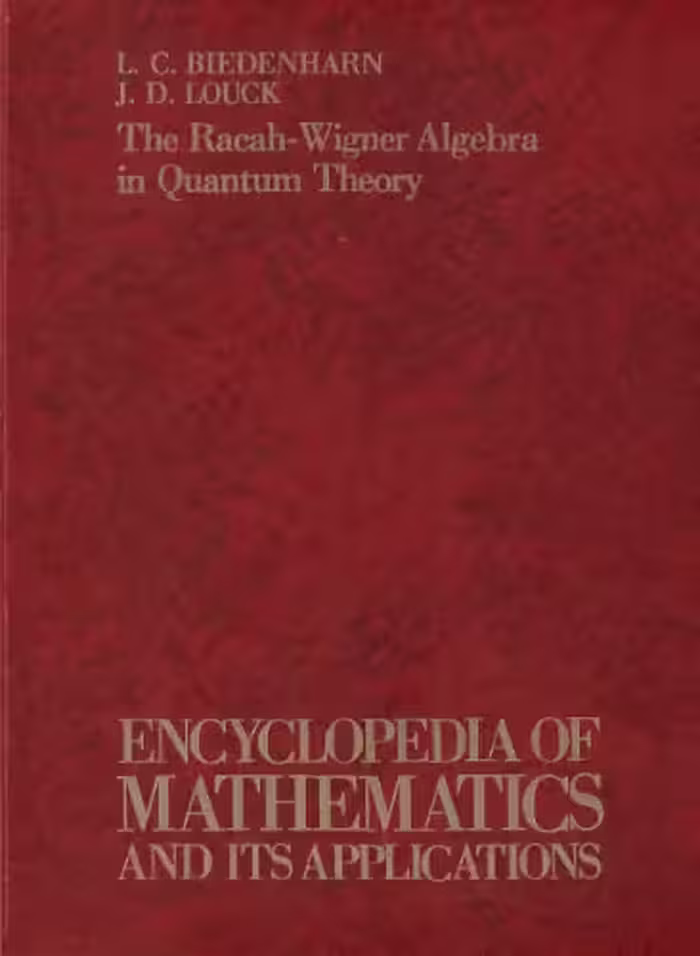 خرید و دانلود نسخه کامل کتاب The Racah-Wigner algebra in quantum theory