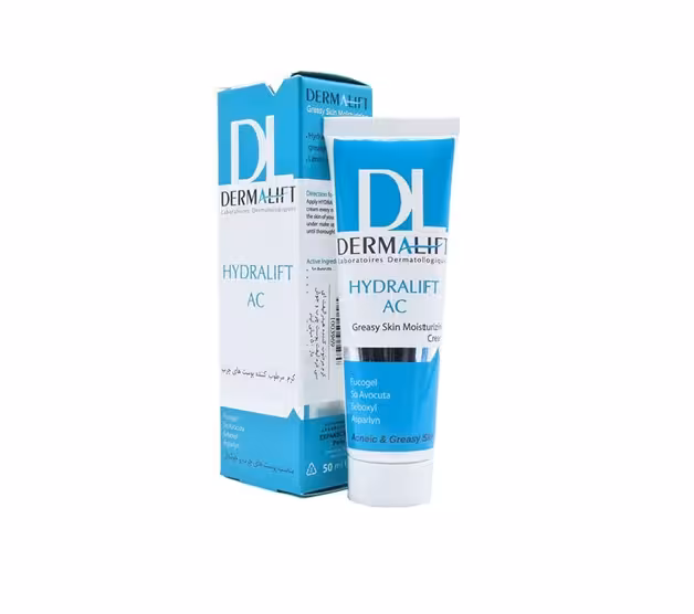 کرم مرطوب کننده پوست های چرب و جوشدار درمالیفت 50ml