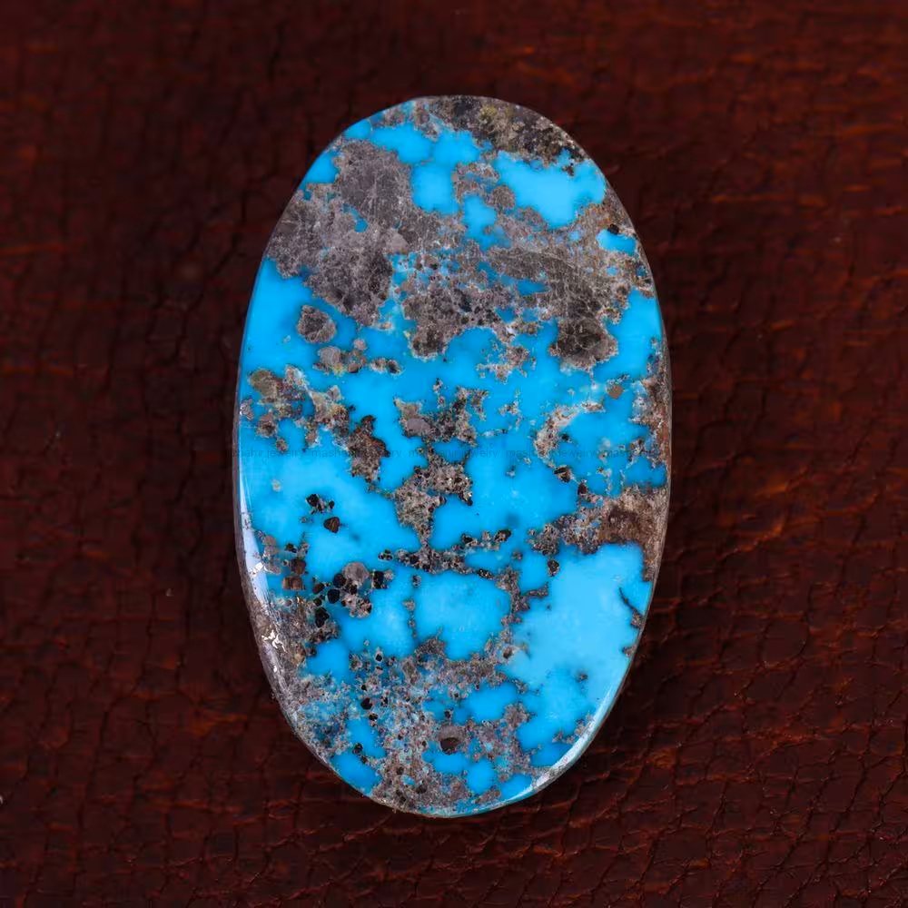 نگین فیروزه شجری کد 13373 - جواهری مشاهیر