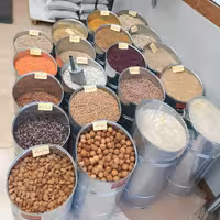 لوبیاسفید درجه یک بابرندطراوت صابریان دربسته 5کیلویی