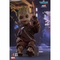 اكشن فيگور سايز واقعى گروت بچه GROOT LMS004 ( بيبى گروت / محافظين كهكشان 2 ) برند هات تویز