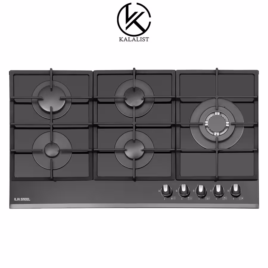 اجاق گاز شیشه ای ایلیا استیل مدل G528