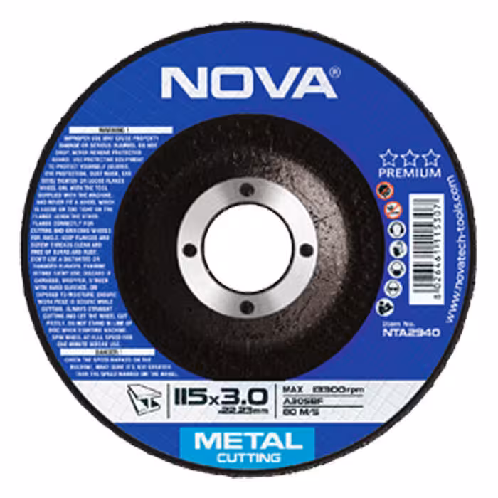 صفحه برش آهن نووا مدل 2940 115 میلیمتری