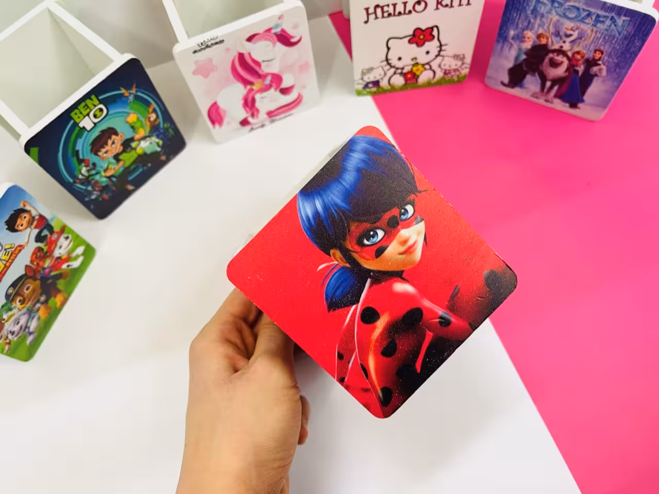 جاقلمی فانتزی طرح دختر کفشدوزکی