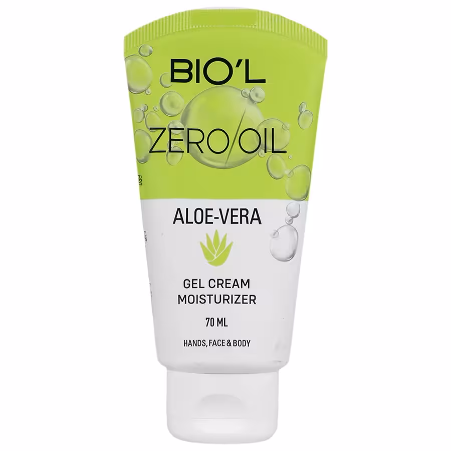کرم مرطوب کننده فاقد چربی بیول مدل آلوئه ورا حجم 70 میلی لیتر