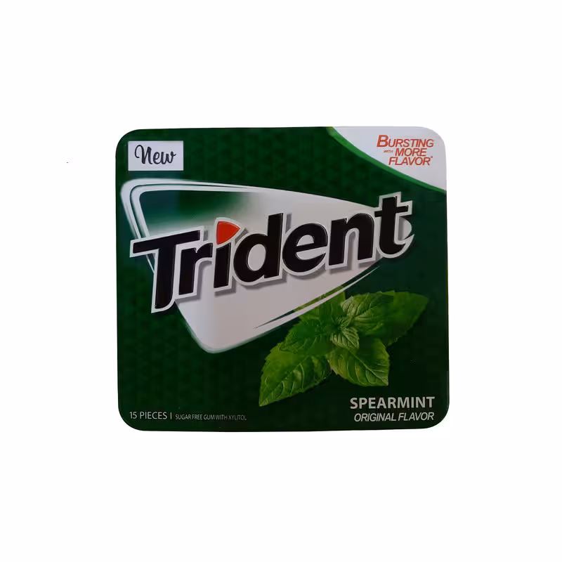 آدامس بدون قند تریدنت با طعم نعناع بسته 15 عددی