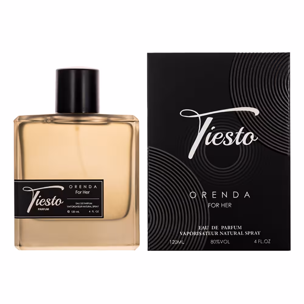 ادکلن زنانه تیستو اورندا TIESTO Orenda حجم 120 میلی لیتر