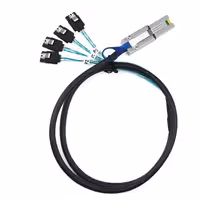 کابل Mini SAS SFF-8088 به چهار پورت SATA مدل SM172 طول 2 متر - ایپکی