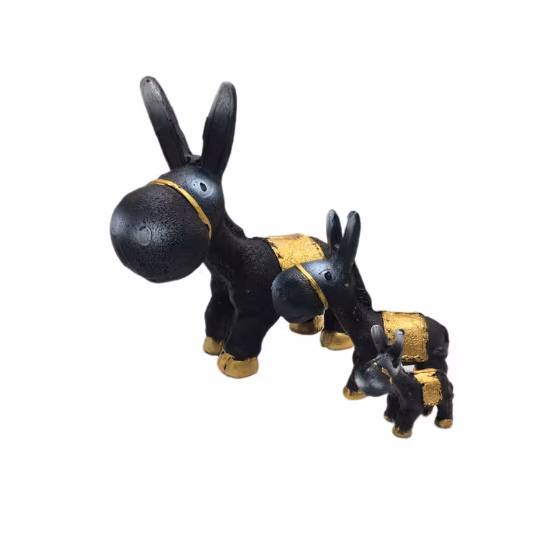 مجسمه مدل الاغ کد 01 مجموعه سه عددی