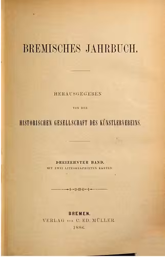 خرید و دانلود نسخه کامل کتاب Bremisches Jahrbuch
