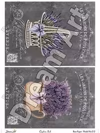 دکوپاژ برنجی(الیافی)دریم آرت کد 212 طرح گل