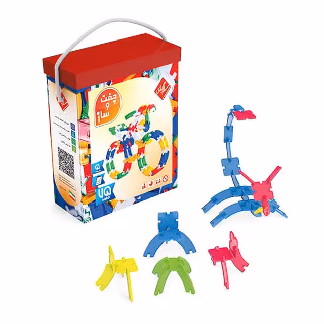 بازی فکری سلام بازی مدل چفت و ساز 75 قطعه