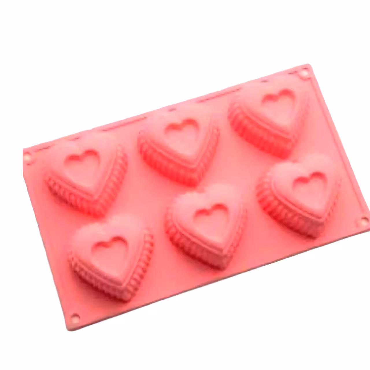 قالب سیلیکونی طرح قلب برجسته