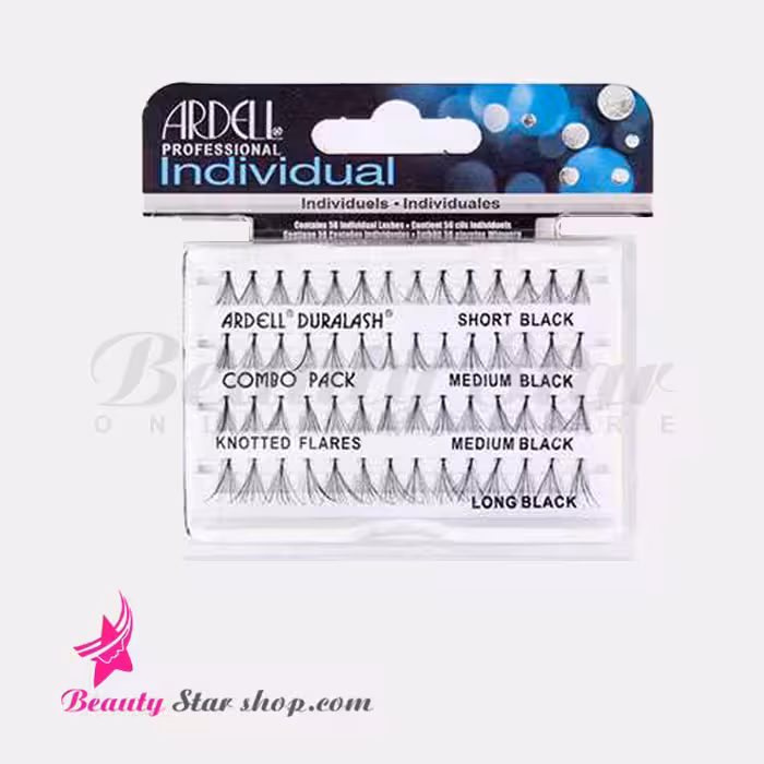 مژه با گره تمرینی آردل سایز میکس