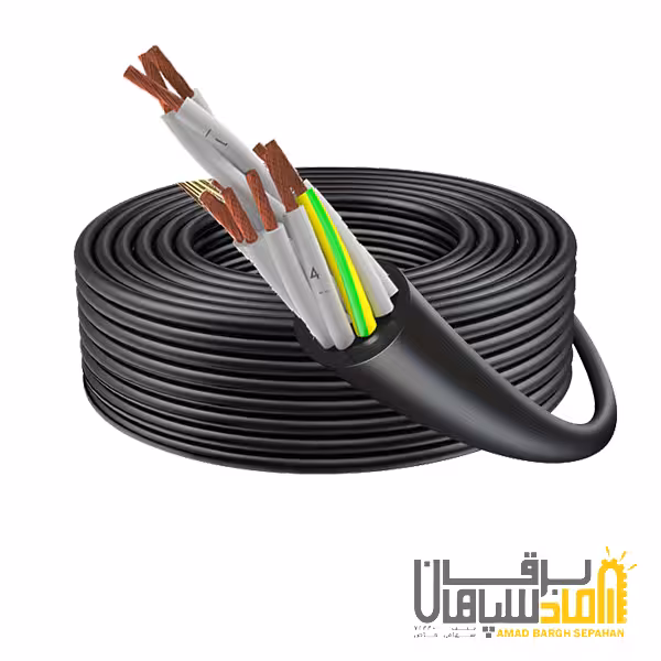 کابل فرمان مسی 12 در 2.5 رسانا کابل (یک متر)(2.5×12)