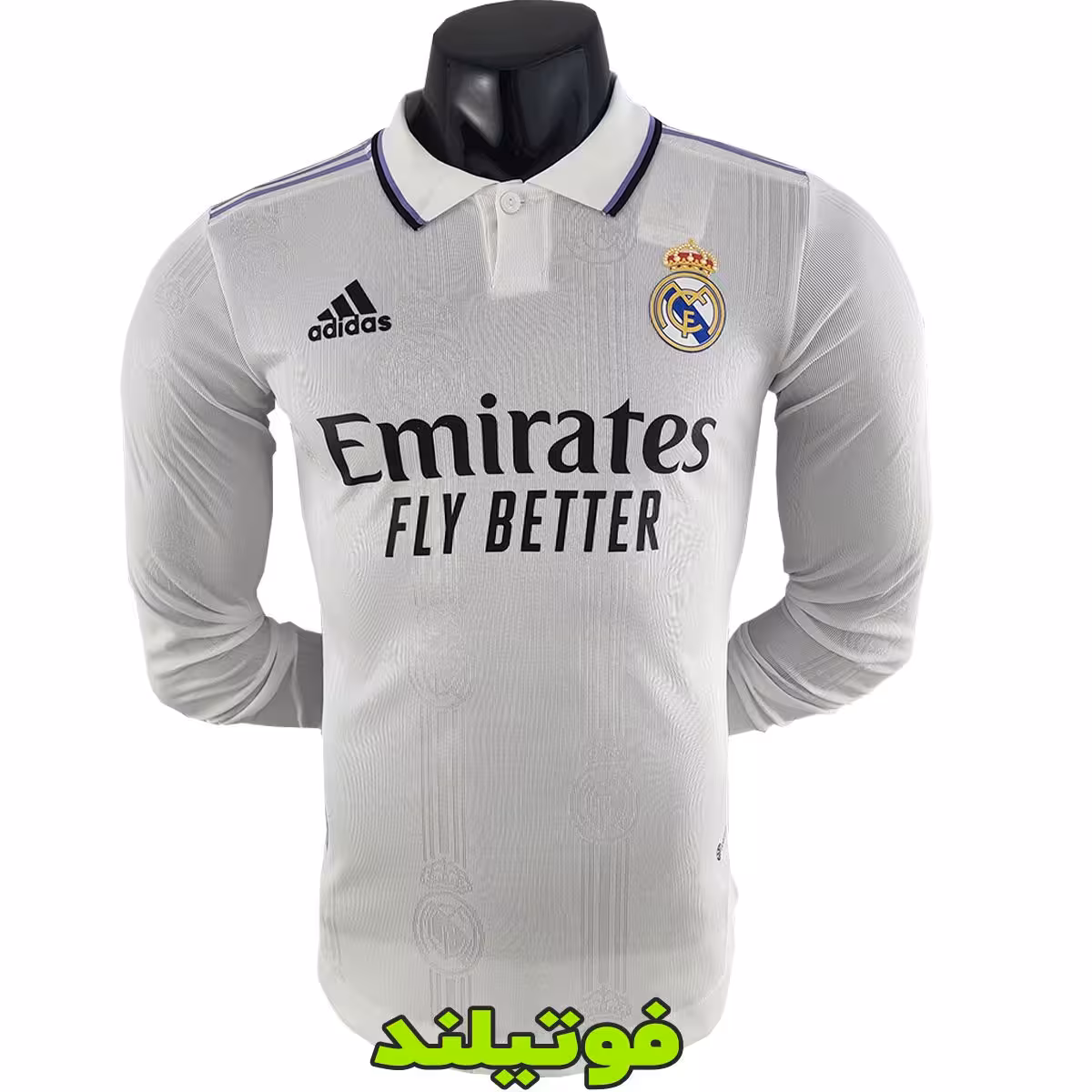لباس پلیری آستین بلند رئال مادرید 2023
