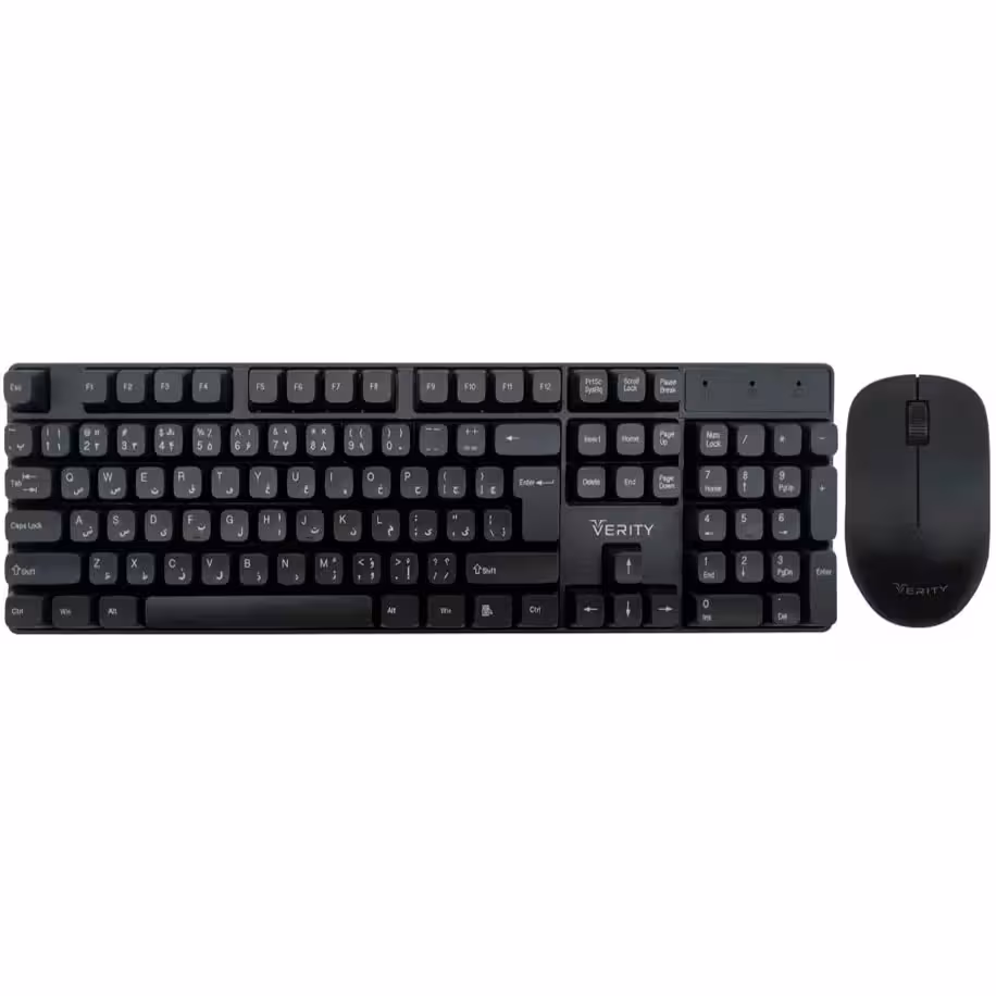 ست ماوس و کیبورد وریتی V-KB6141W بی سیم