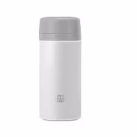 فلاسک صافی‌دار زولینگ مدل 395005110 | ظرفیت 420 میلی‌لیتر | رنگ سفید | عایق حرارتی قوی | مناسب چای و قهوه | طراحی شیک و مدرن