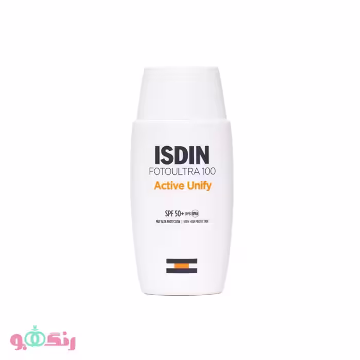 فلوئید ضد آفتاب بی رنگ ایزدین ISDIN مدل FotoUltra 100 Active Unify