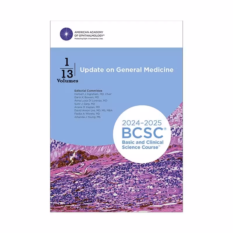 2024-2025 Basic and Clinical Science Course, Complete Set -13 Volumes مجموعه کامل آکادمی چشم پزشکی آمریکا 2024 – 2025