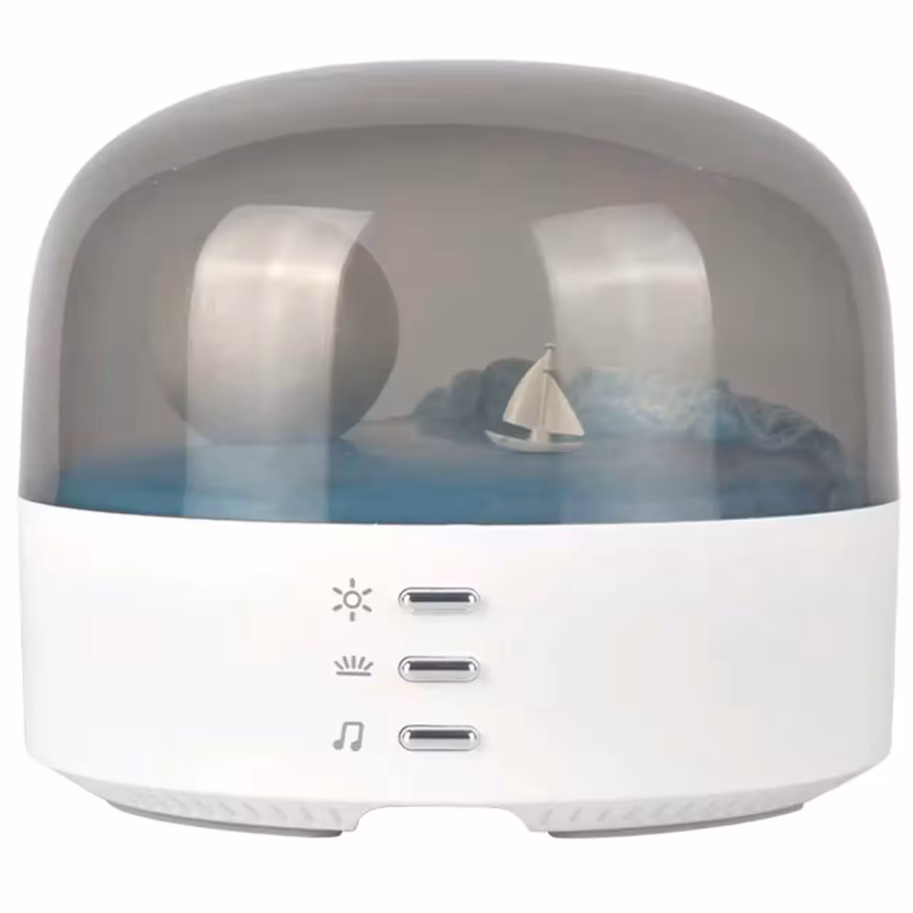 چراغ خواب رومیزی شارژی مدل LJC-213 طرح ماه