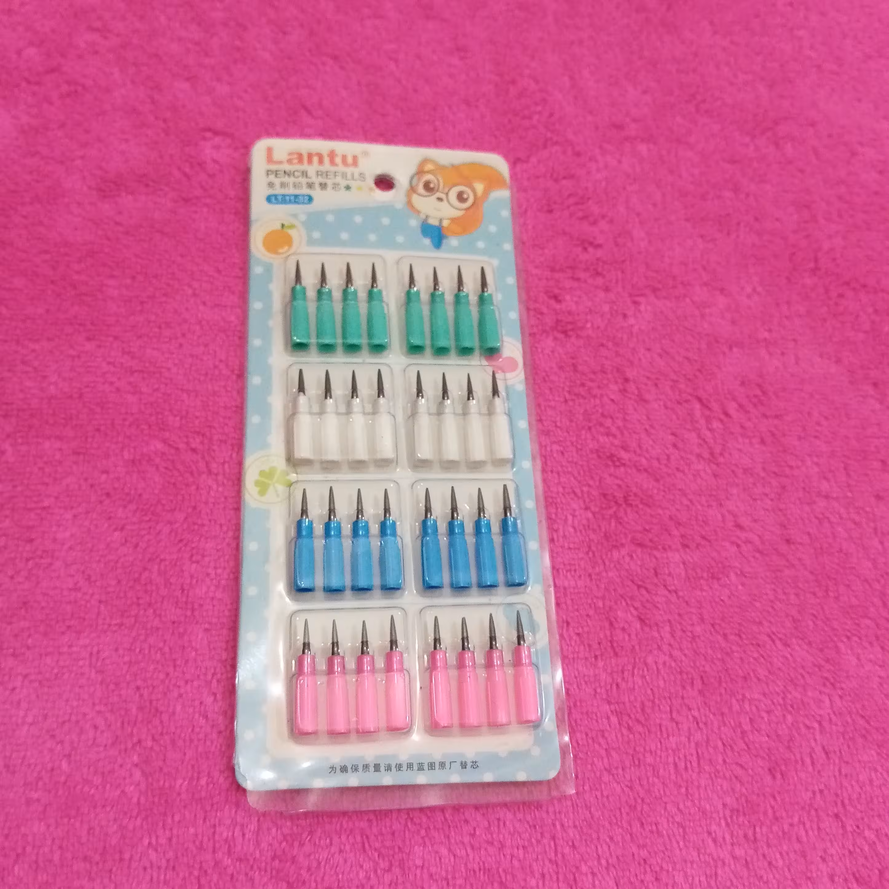 بسته 32 عددی نوک مداد فشنگی