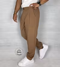 شلوار مردانه مدل کمر ایتالیایی کلاسیک | نسکافه ای