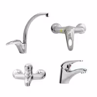 ست شیرآلات شیبه مدل کیش (با ظرفشویی ثابت)