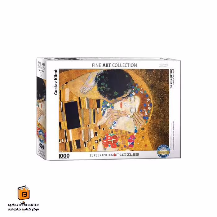 پازل 1000 تکه (6000-0142)The Kiss یوروگرافیکس (Euro ghraphics)