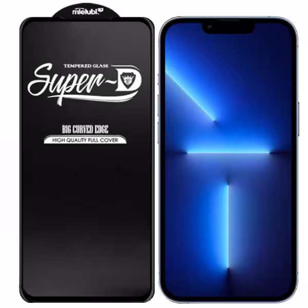 گلس super D فول صفحه ایفون 13pro max