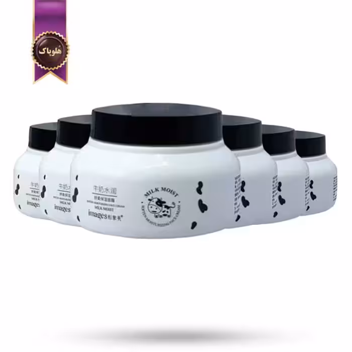 6 عدد کرم ایمیجز Images مدل مرطوب‌کننده شیر گاو Milk Moist وزن 250 گرم (اورجینال)