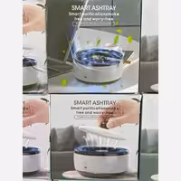 زیرسیگاری جاسیگاری شارژی هوشمند تصفیه هوا  360 درجه مکش