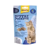 تشویقی گربه بالغ Nutri Packet Tuna ماهی تن 60 گرمی برند Gim Cat جیم کت