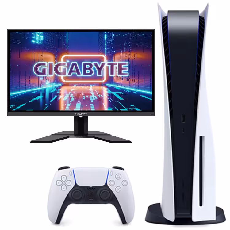 پلی استیشن 5 دیسک خور   مانیتور Gigabyte G27Q