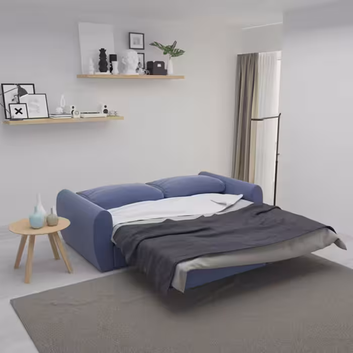 مبل تخت خوابشو دونفره نیلپر کد NHSB 885N2