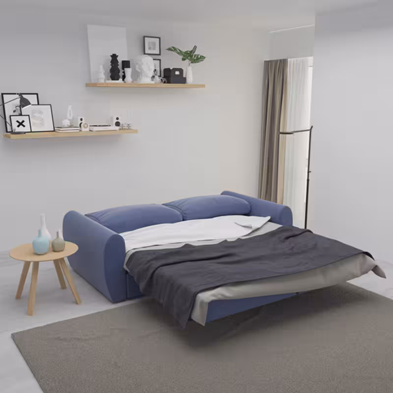 مبل تخت خوابشو دونفره نیلپر کد NHSB 885N2